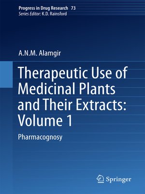 cover image of Therapeutic Use of Medicinal Plants and Their Extracts
